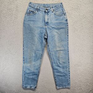 Vintage Lee Original‎ Jeans Womens Size 10 Blue Mom Jean Tapered Leg High Rise